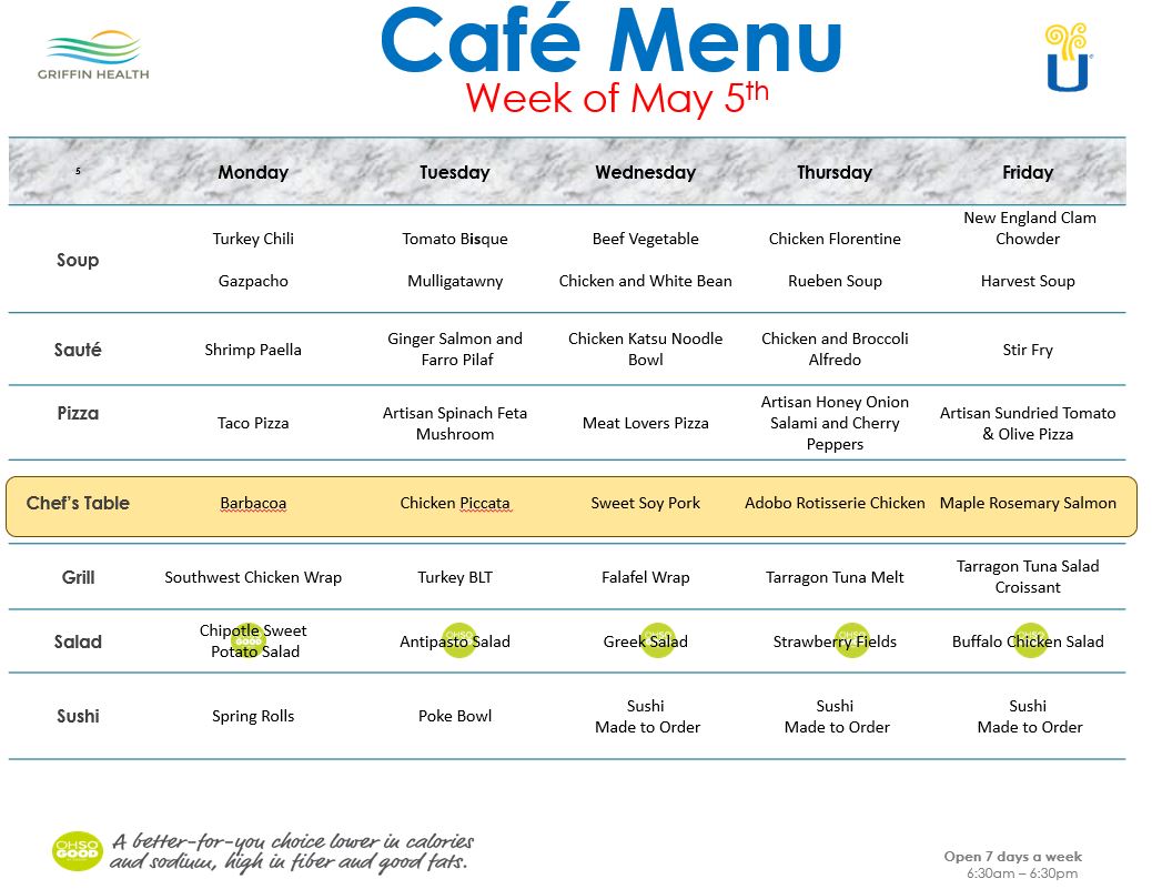5.5 menu